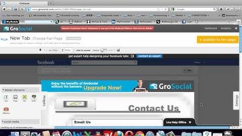 how to customize facebook fan page - None technical facebook fan page customization