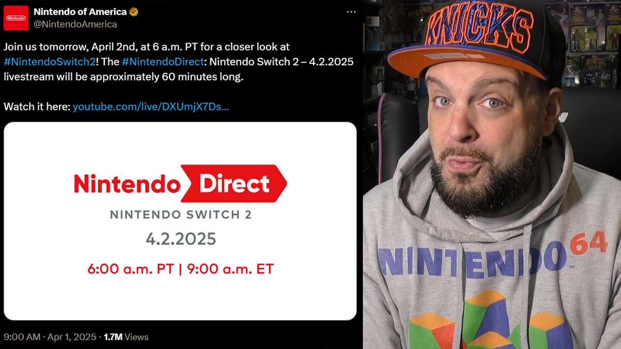 The Nintendo Switch 2 Direct Is OVER AN HOUR LONG! - YouTube