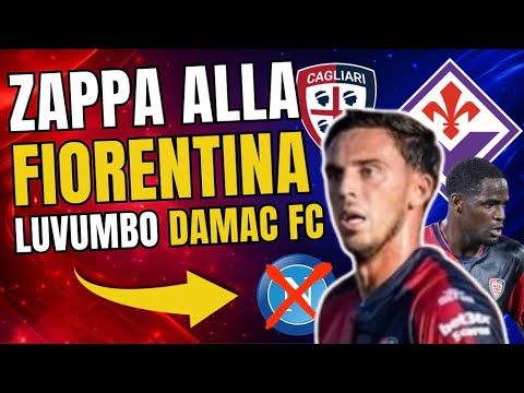 Video ZAPPA verso FIORENTINA? Luvumbo cambia rotta: ore decisive per il CAGLIARI