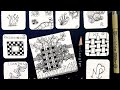 Lets tangle together 19  draw with nidhi prakash czt  zentangle