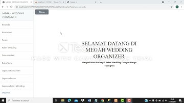 Demo Aplikasi Wedding Organizer