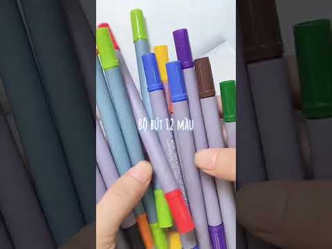 Video Bút brush 2 đầu | Bút Gothic Zig Calligraphy - youtube