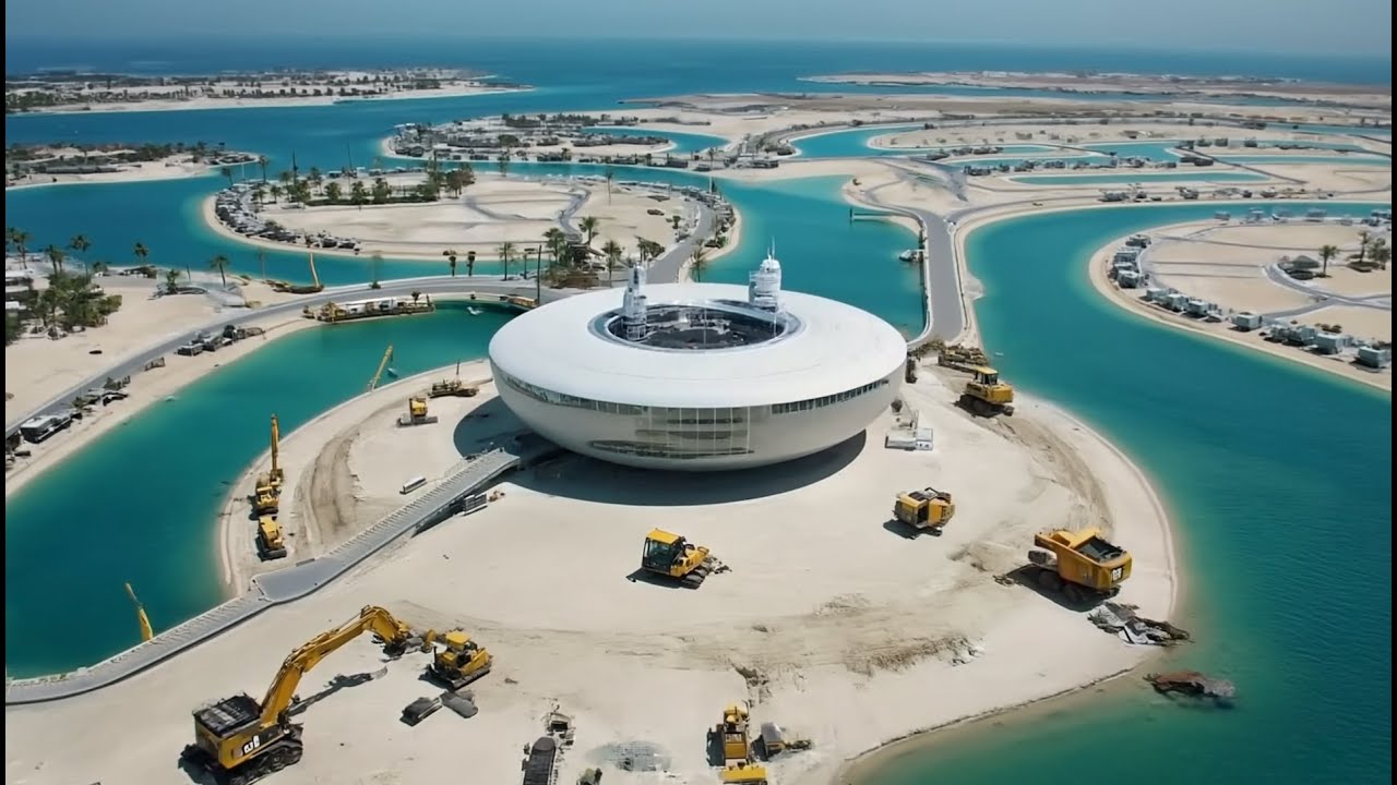 الكويت صنعت أكبر بحر صناعي في العالم المعجزة الخليجية التي ادهشت العالم كله