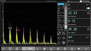 Solid NDT Ultrasonic flaw detector-PAD Straight probe DAC, TCG curve production