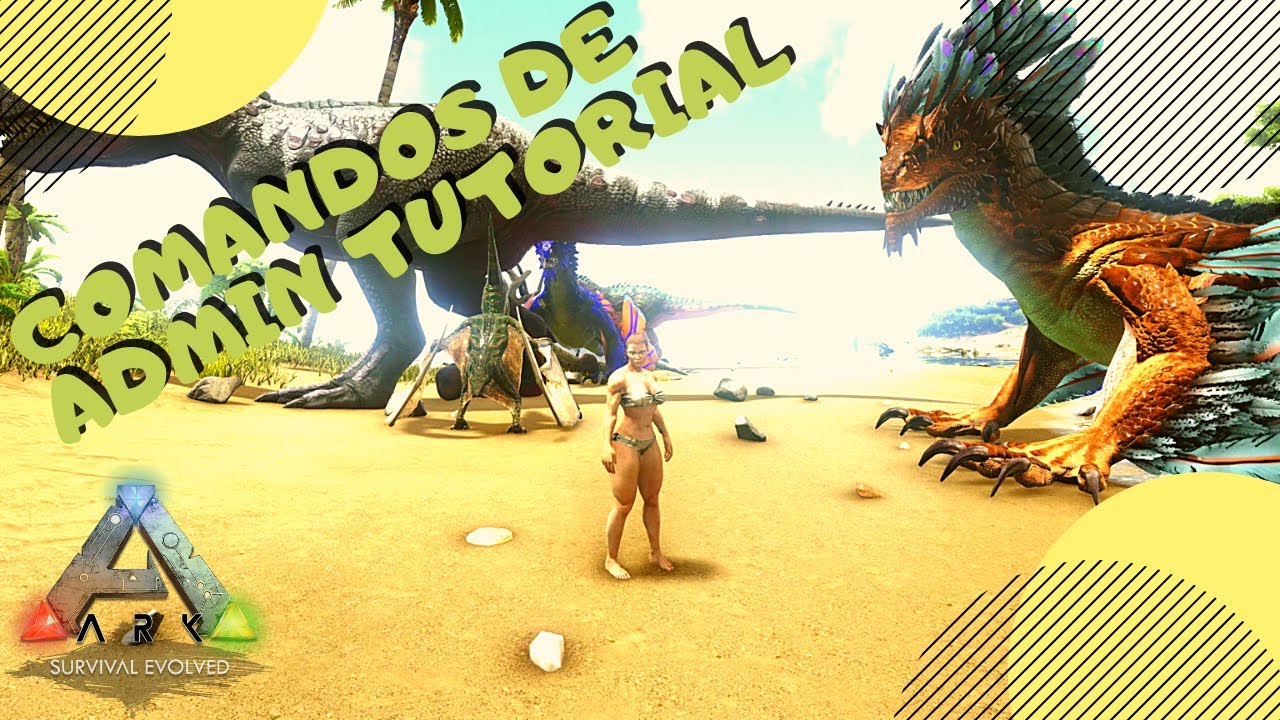 🔵 ARK Xbox Series x - TUTORIAL COMANDOS DE ADMIN GIGA LVL1500.[PT-BR ...