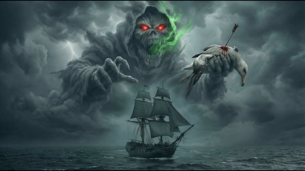 Rime of the Ancient Mariner - Iron Maiden 4K AI VIDEO ANIMATION [CC]
