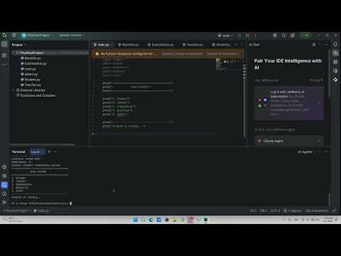One file run multiple file in Python