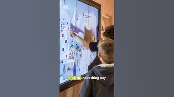 Giant Touchscreen Lets You Explore This Town!