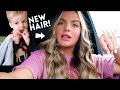 Home goods haul organizing and new hair  casey holmes vlogs