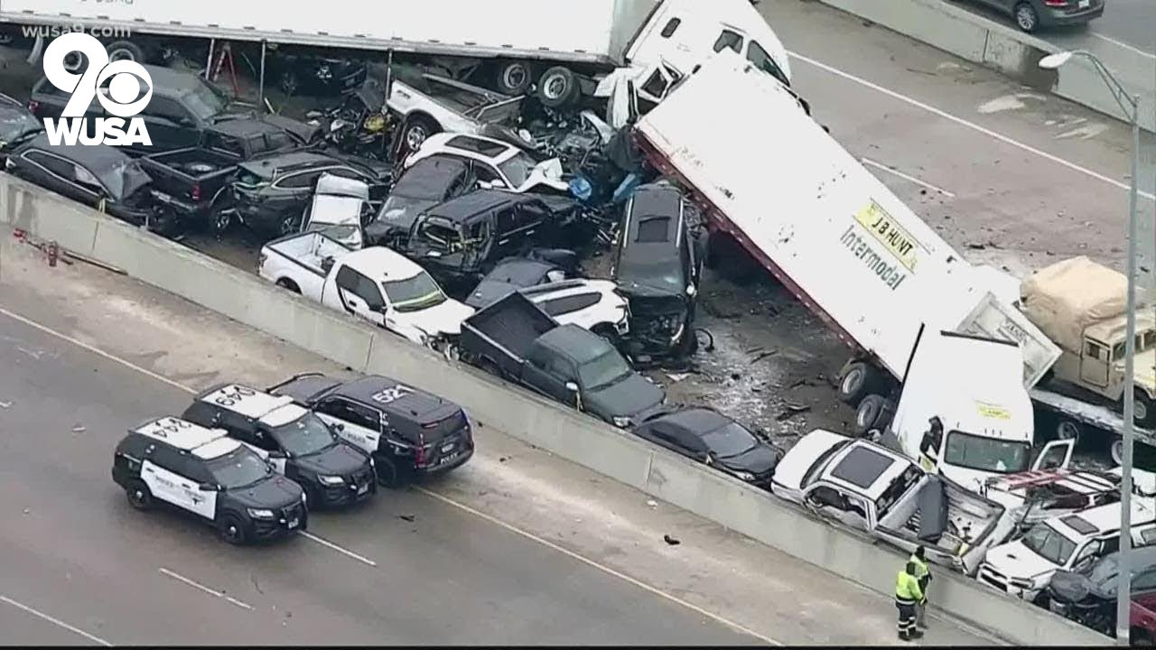 Road Still Closed as Crews Remove Cars from Fort Worth Pile-Up