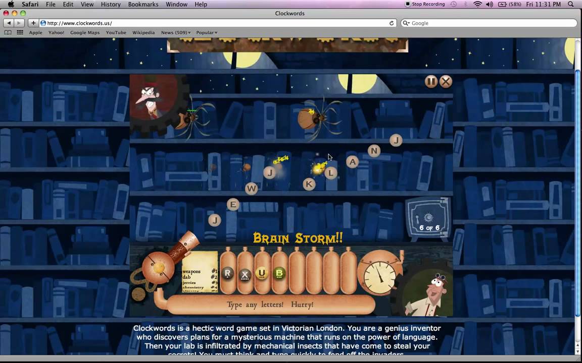 Clockwords: Prelude - Mochi Premium Flash Game Review