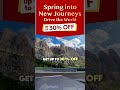 🚗Spring Break Flights Are Crazy — Do This Instead (Up to 30% OFF)