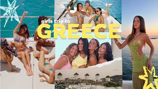 GREECE VLOG / girls trip to milos & mykonos