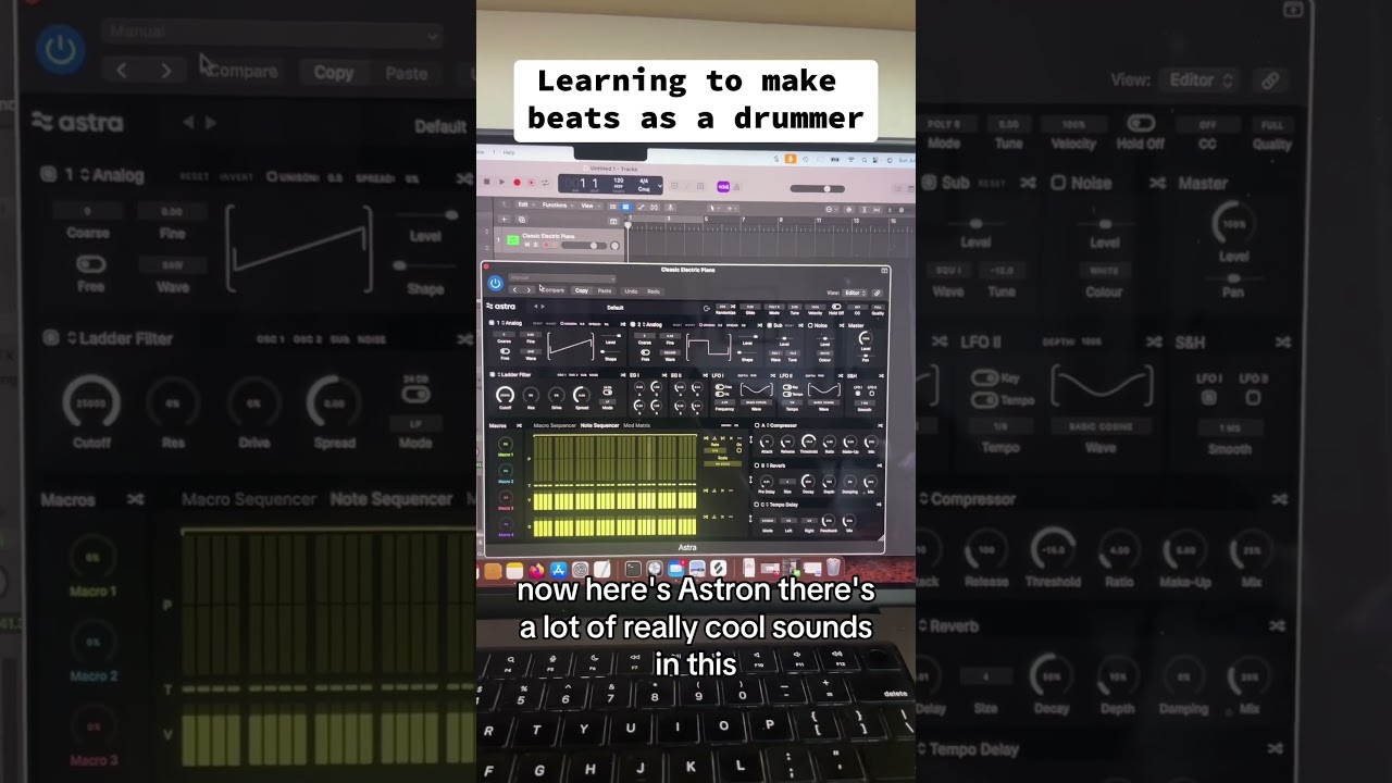 Making beats, finding cool sounds, that’s what it’s all about!! 