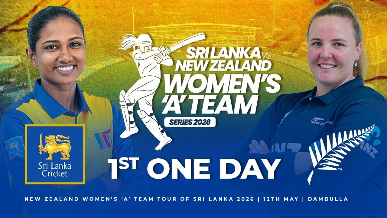 💥 LIVE | 1st One Day - Sri Lanka 'A' vs New Zealand 'A' Women's Tour 2026