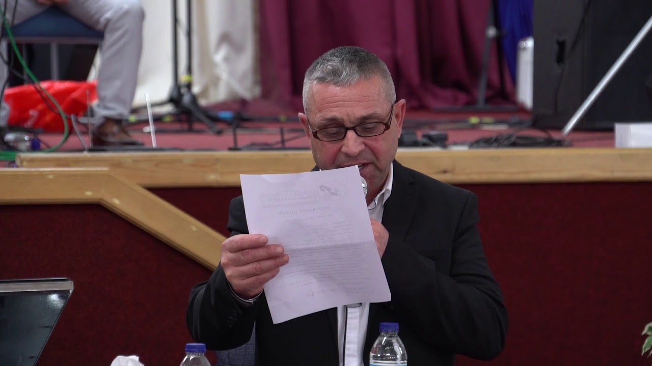 Constantin Balica - Angajament luat in fata bisericii