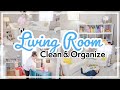 Living Room Clean And Organize 2022 | New IKEA Sectional | Living Room Play Area Organization