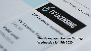 Richie Reviews The UK Papers - Wednesday February 5th 2020