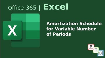 Loan Amortization Schedule for variable number of periods in Excel - Office 365
