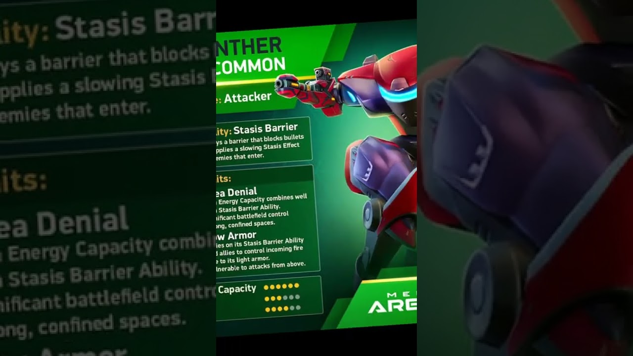 Top 6 attacker mech in mech arena