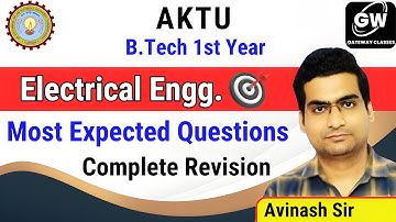 UNIT-1 I DC Circuits I UNIT-2 I Steady State Analysis of Single Phase AC Circuits I ELECTRICAL ENGG