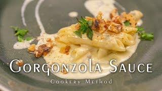 Gorgonzola Sauce - Simple & goes well with pasta/meat dishes, or as a cold dressing for salad -