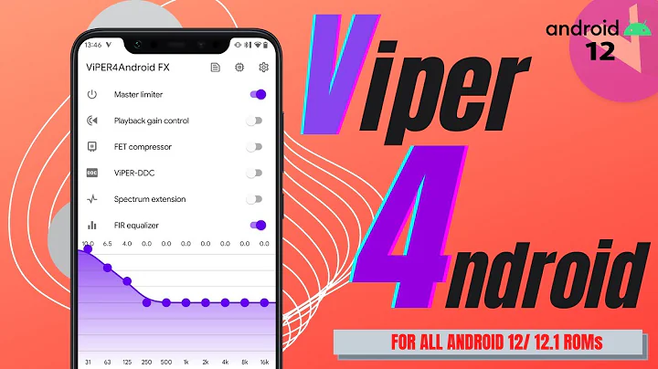 Viper4Android for all Android 12 ROMs | ft. Poco F1 | Full Installation Guide + Fix | TechitEazy