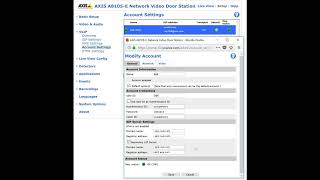 Axis Video Door Station SIP Integration with Cisco Unified Communications Manager CUCM