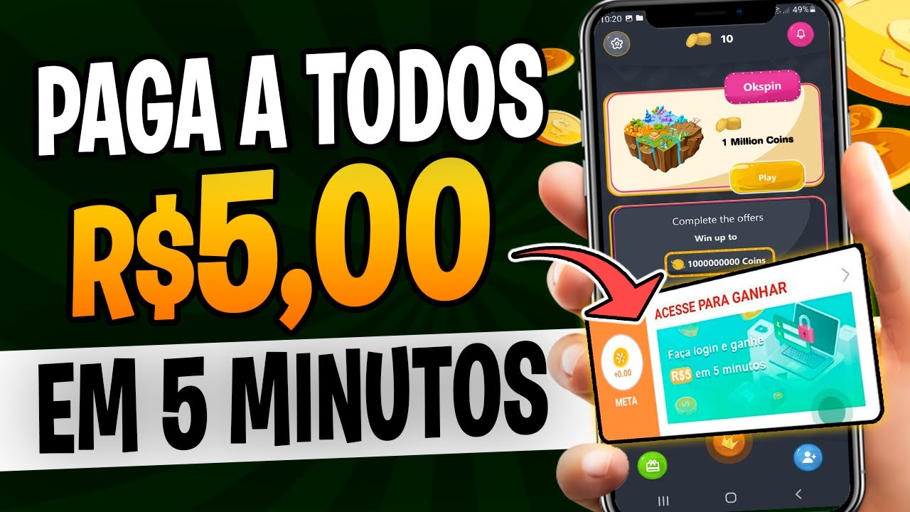 VAI DE BET - GANHE R$10 TODOS OS DIAS COM ESTE NOVO SITE (Pagamento na  hora!)🤑 