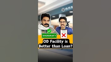 OD Facility is Better than Loan? #finance #money #bank #loan #gkhindi #gkindia #basicgyaan