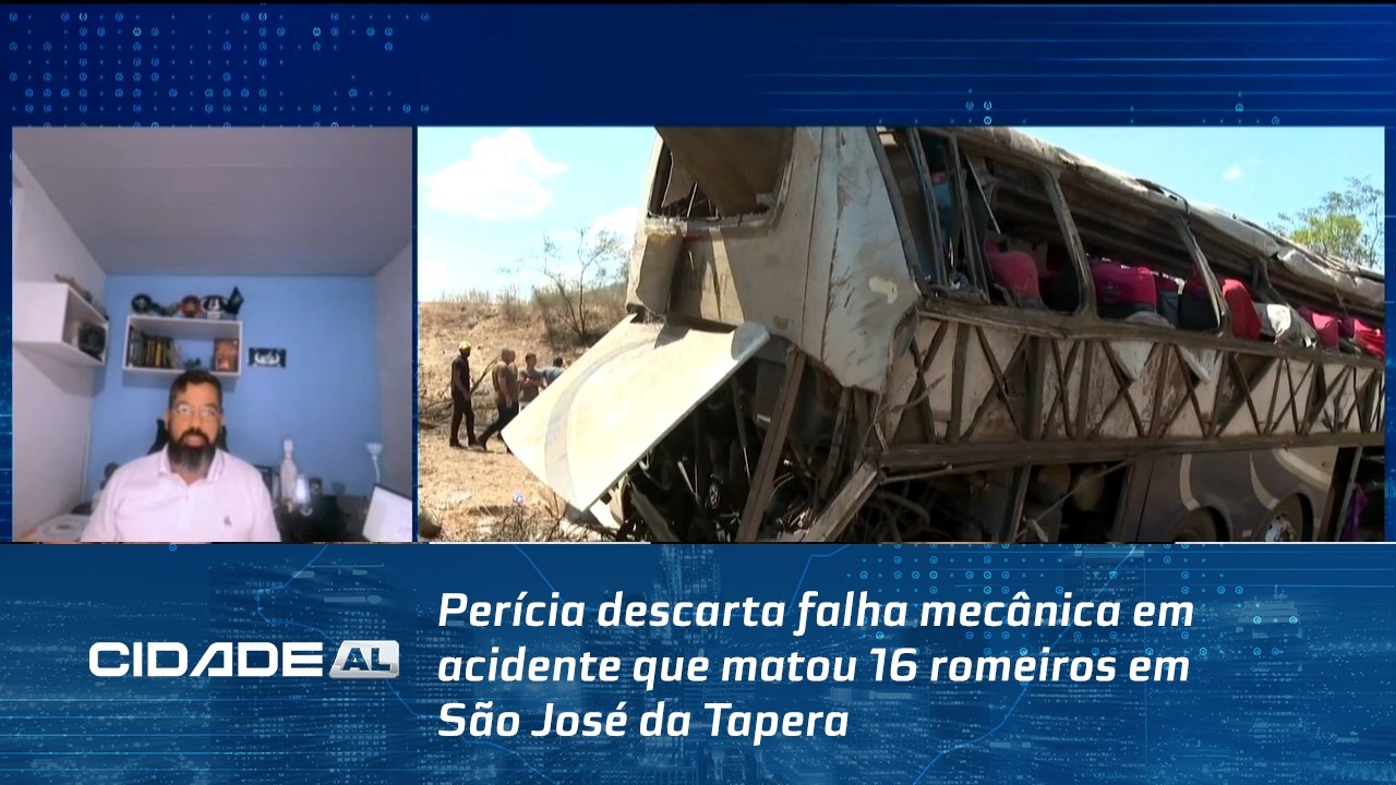 Perícia descarta falha mecânica em acidente que matou 16 romeiros em São José da Tapera