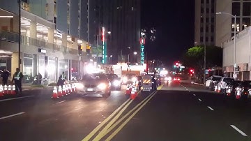 LAPD Sobriety Check Point
