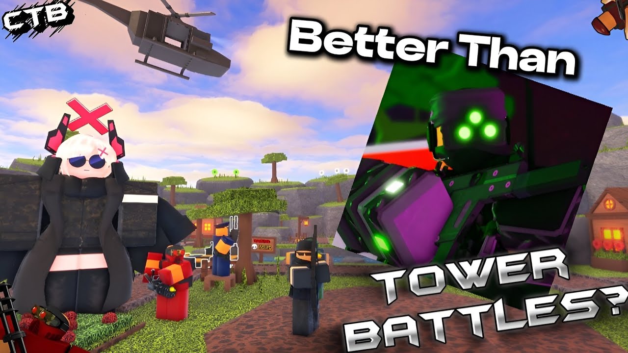 (Roblox) Эта игра похожа на Башенные битвы, но лучше... | Классические Башенные битвы