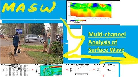 Multichannel Analysis Of Surface Waves test/Geophysical survey /Geotechnical property