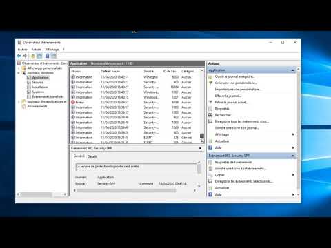 Comment effacer les journaux des événements dans Windows 10