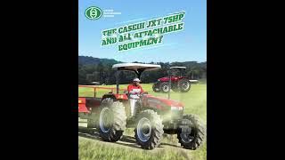 The OAW CaseIH JXT 75HP Tractor is designed to help farmers work smarter and cover more ground.