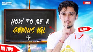 TIPS TO BE A GENIUS IGL | JELLY THE IGL |