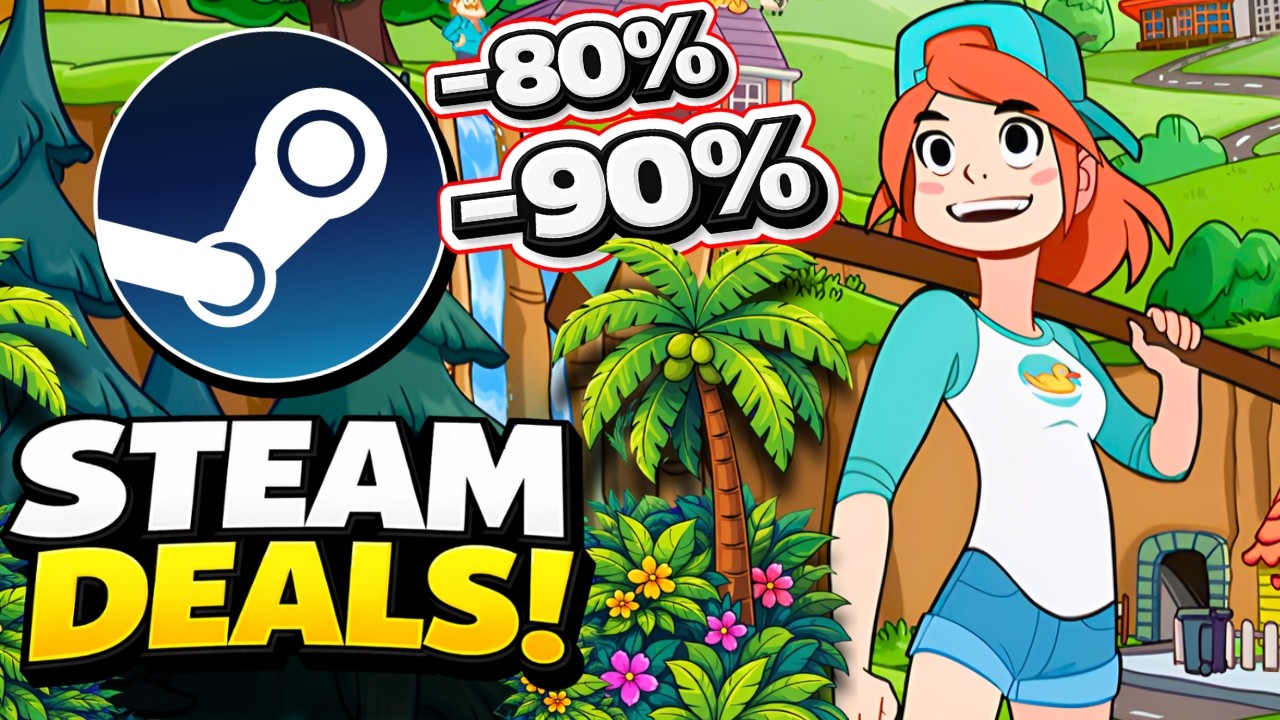Best Steam Games on Sale Up to 90% Off Now! All-Time Low Prices! - YouTube