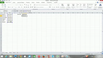 Como contar célula preenchida no Excel?