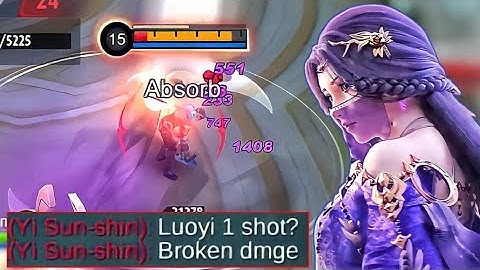 Luo Yi Aggressive Lock Yi Sun-shin | Build Luo Yi Tersakit 2021 - Mobile Legends