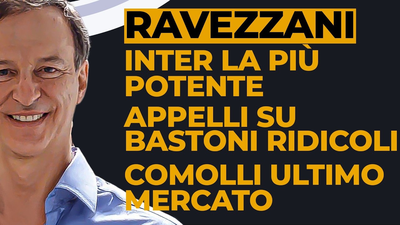 RAVEZZANI SCATENATO su CASO BASTONI, INTER POTENTE, SPALLETTI DA RINNOVARE, COMOLLI ULTIMA CHANCE