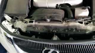 2008 Lexus GS 350 headlight light bulb replacement part 1