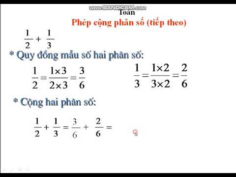Toán 2020 2021 _Tuần 23_ Khối 4_ Phép cộng phân số (tiếp theo)