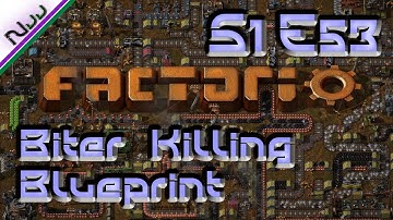 Factorio Tutorial / Lets Play - S1 E53 - How to Mobile Forward Biter Base of DEATH MUAHAHA!