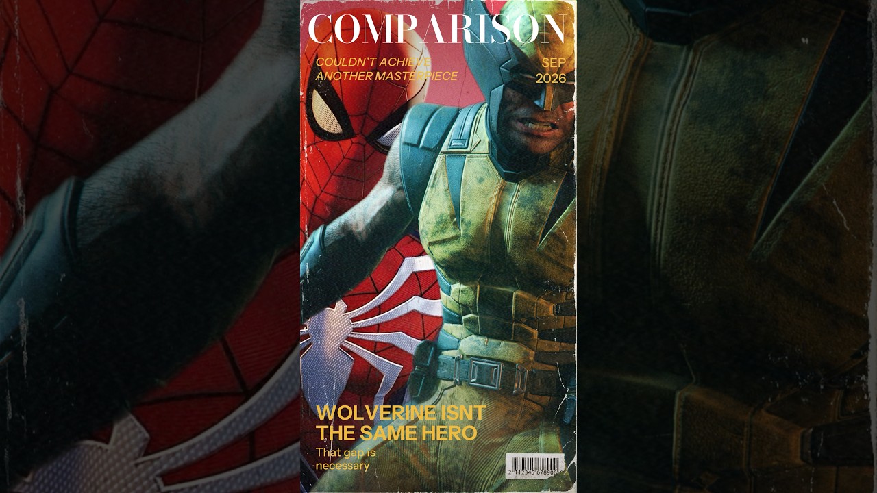 Why Wolverine games will never be like Spider-Man #wolverine #spiderman