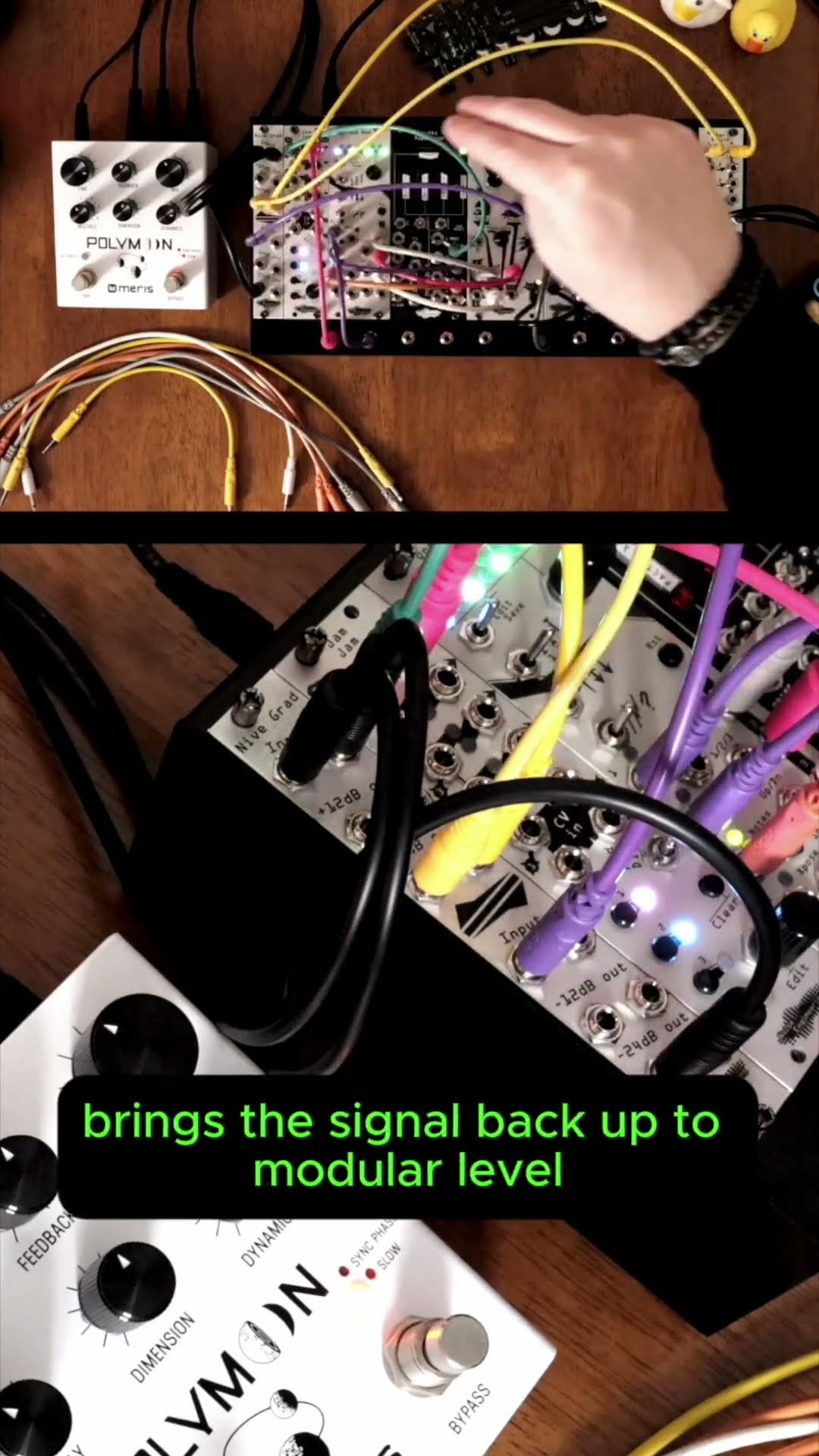 Quick demo of Nive Grad level shifter | Noise Engineering