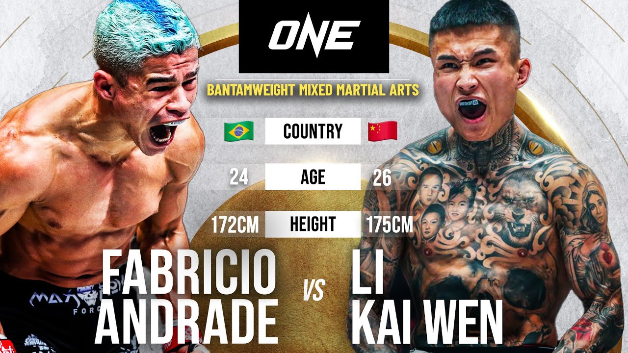 INSANE VOLUME 🤯 Fabricio Andrade vs. Li Kai Wen | Full Fight Replay