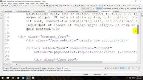 Building An ECommerce Store Using Spring MVC Framework - Part 9 - Account Registration