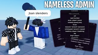 Roblox Nameless Admin Command Script | Works For Mobile & Pc | Envixity Scripts