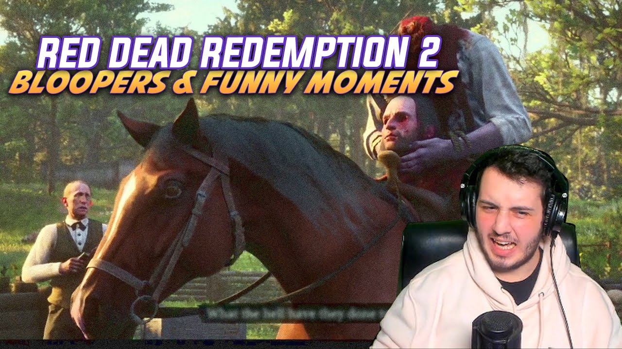 Red Dead Redemption 2 Bloopers & Funny Moments - YouTube